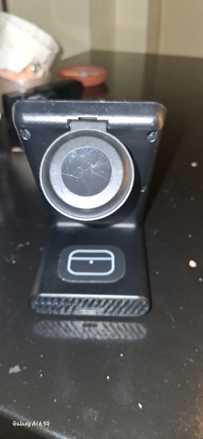 Black Charging Stand for Apple Watch - photo 2