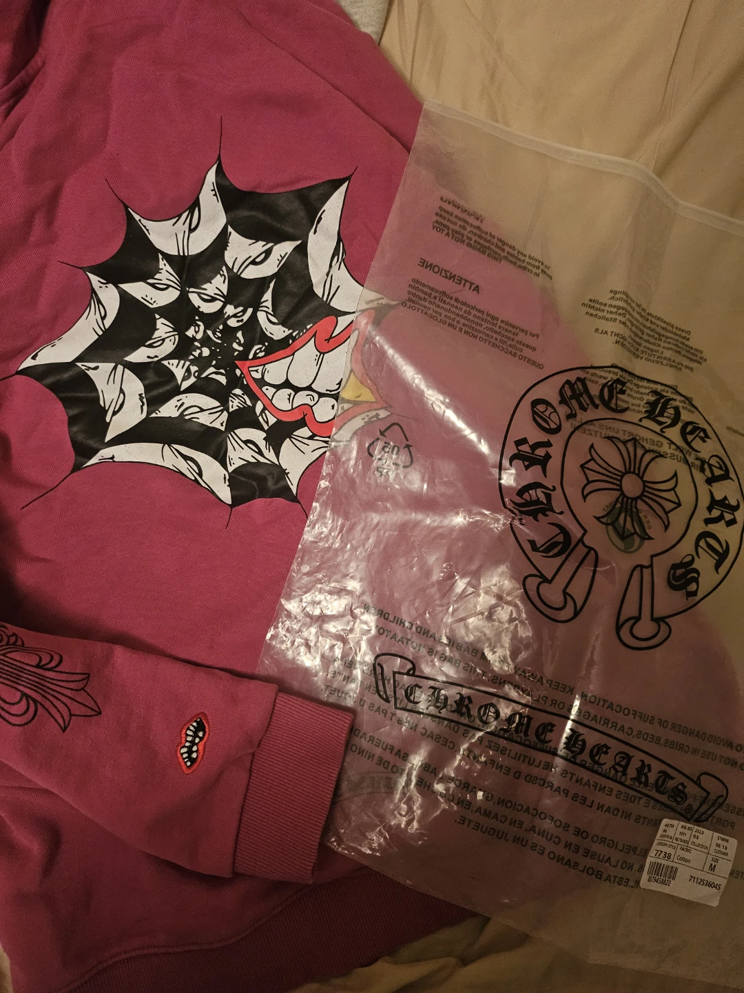 Chrome Hearts X Matty Boy Collab Pink