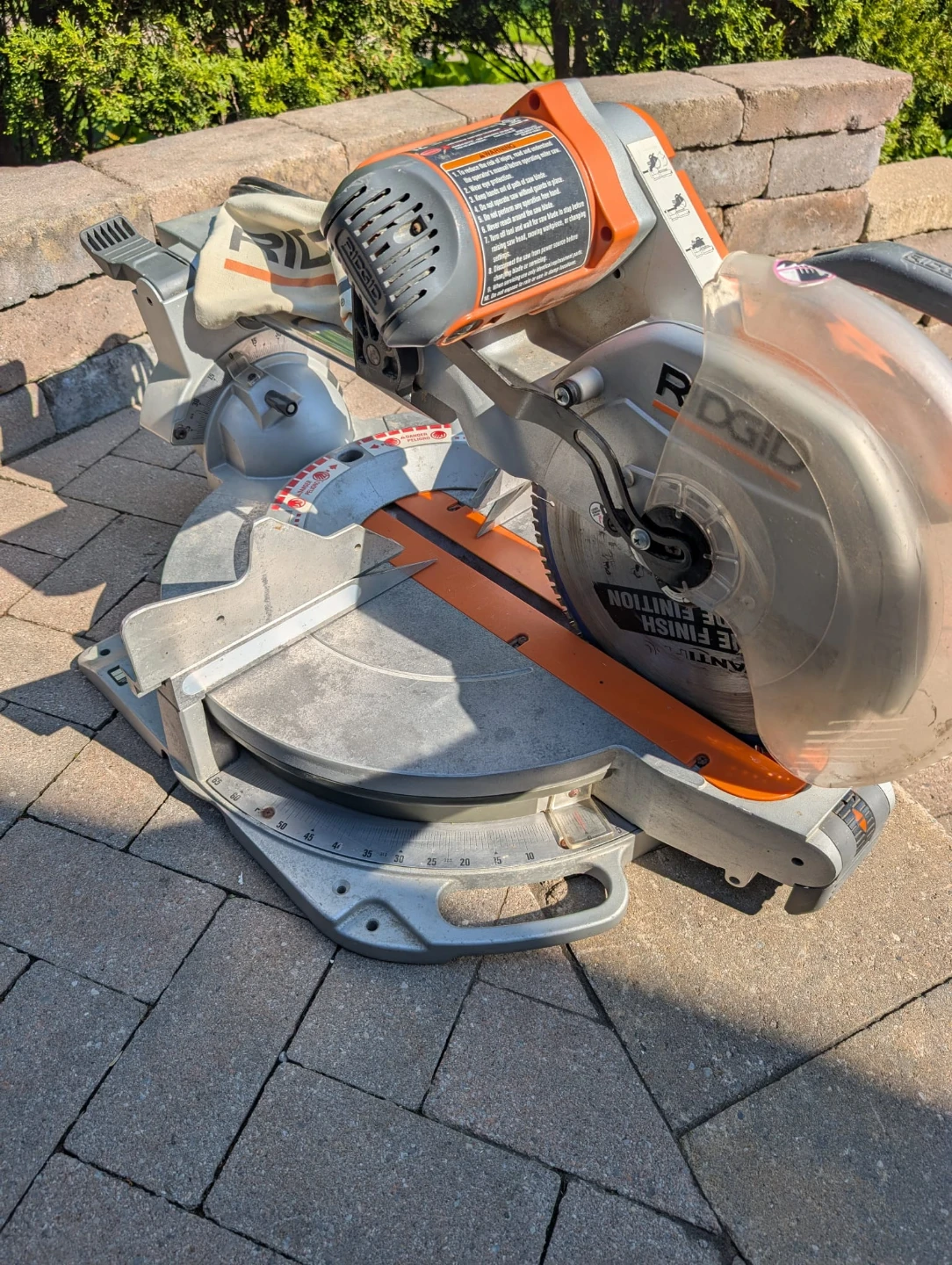 Ridgid Compound Miter Saw 12" - photo 4