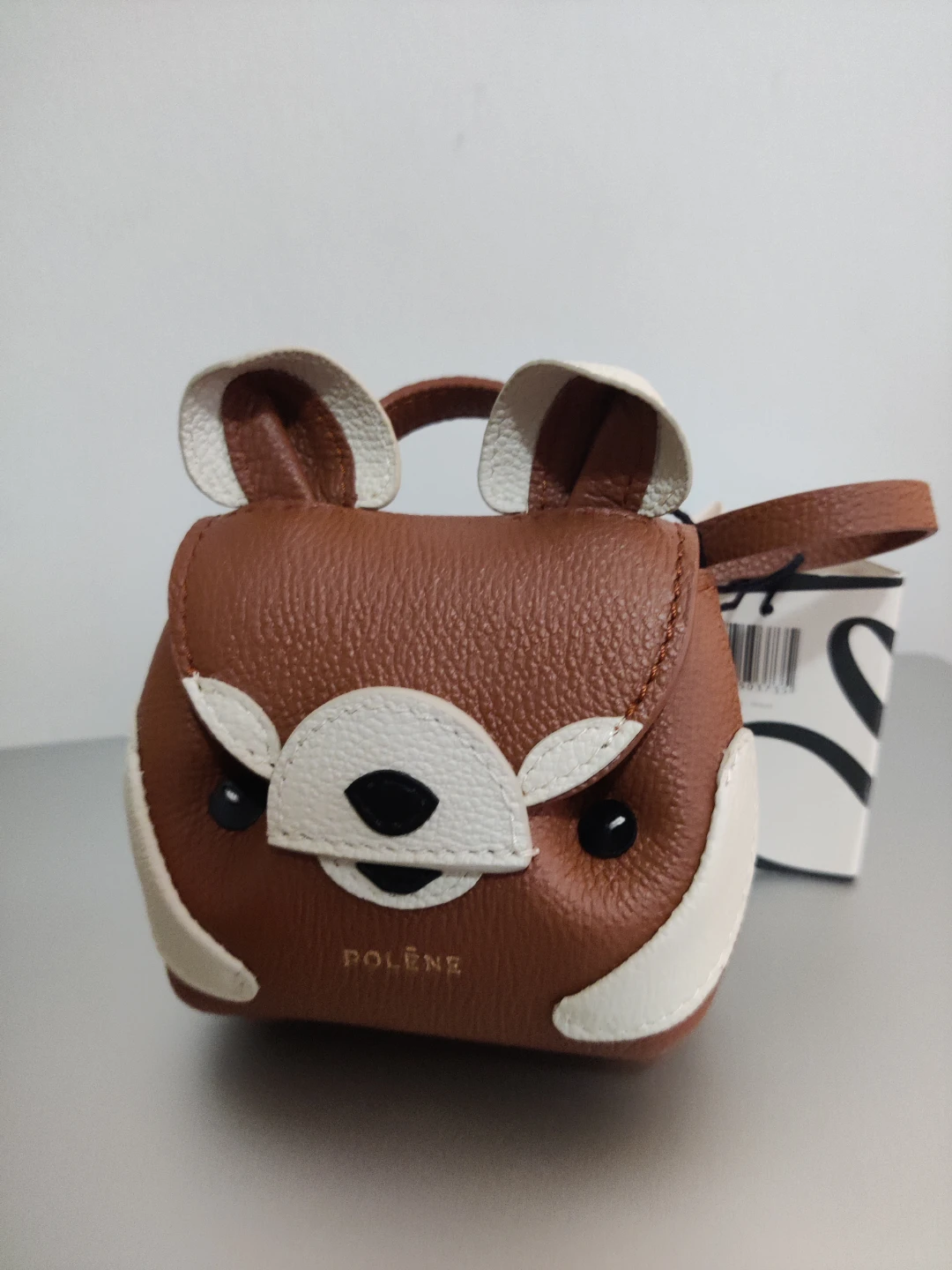 Polène Red Panda Mini Backpack Charm - photo 3
