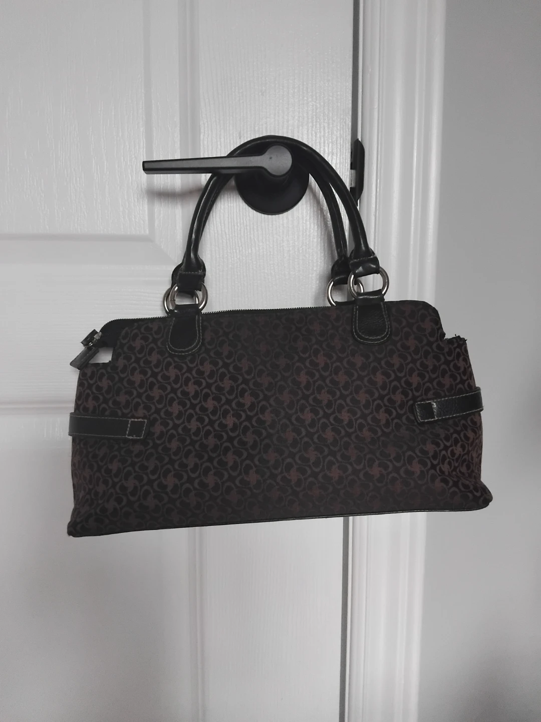 Rosetti Brown Signature Print Handbag - photo 2
