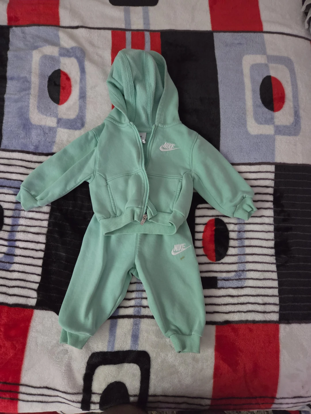 Baby Nike Mint Green Tracksuit