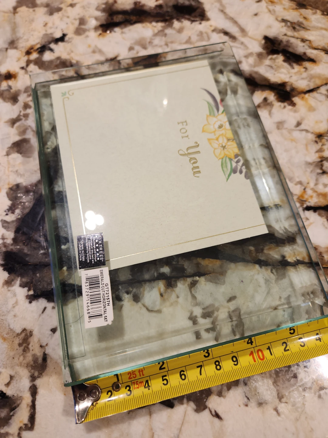 Clear Glass Floating Picture Frame - photo 5
