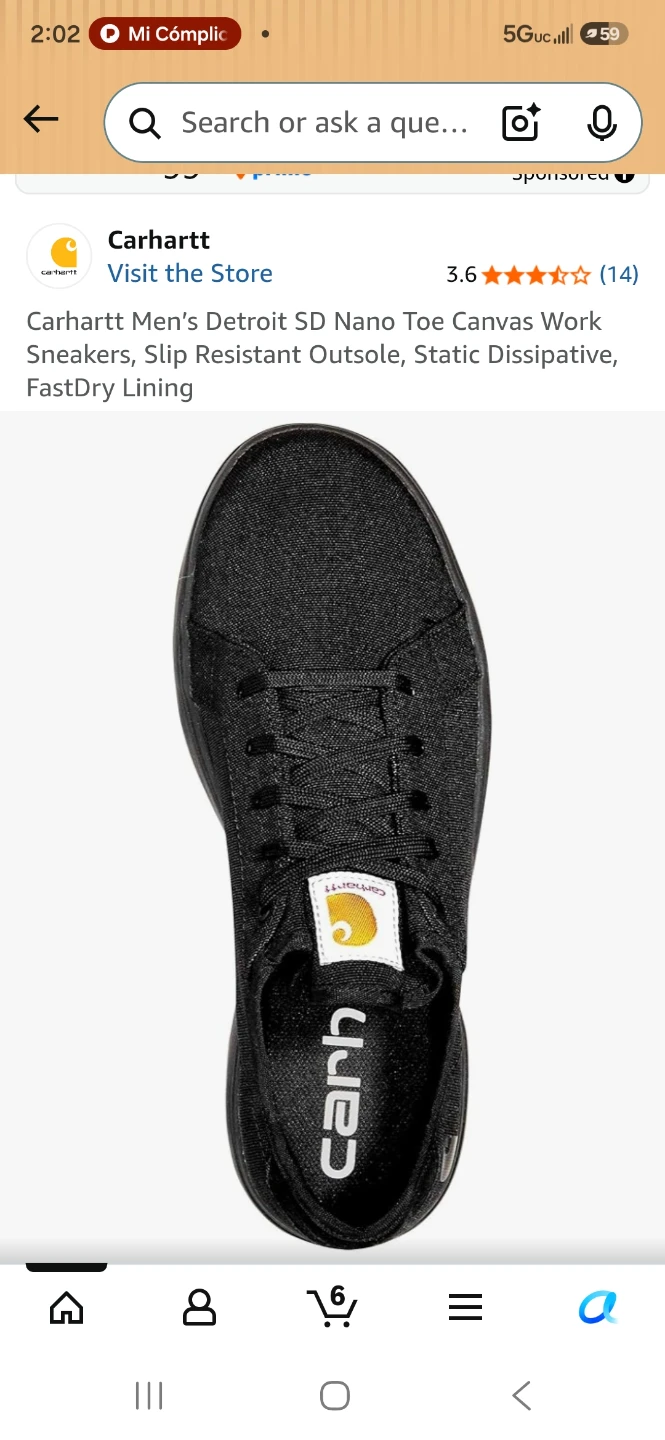 Carhartt Men's Detroit Nano Composite Toe SD Sneaker - photo 3