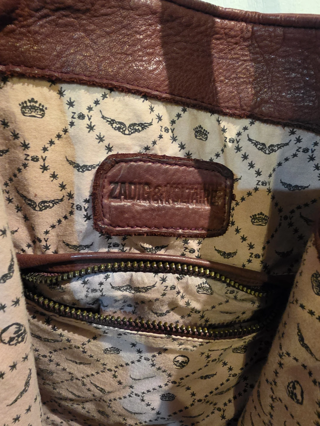 Zadig & Voltaire Leather Tote Bag - photo 3