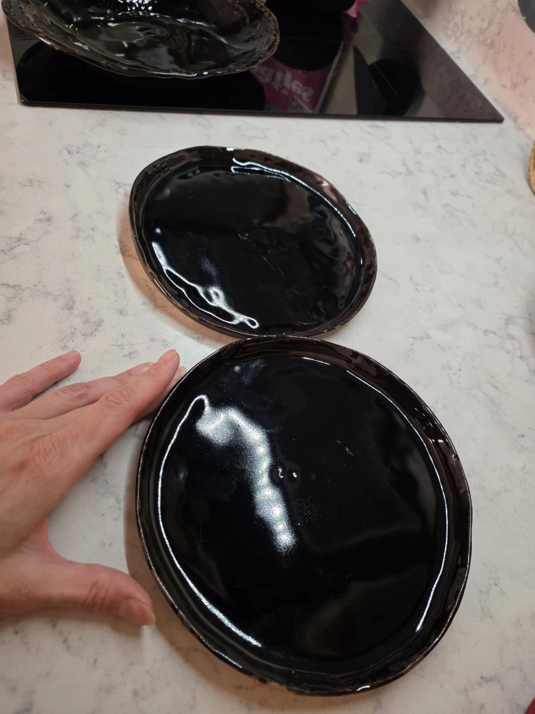 Handmade pottery Ceramic Bowls and plates - photo 3
