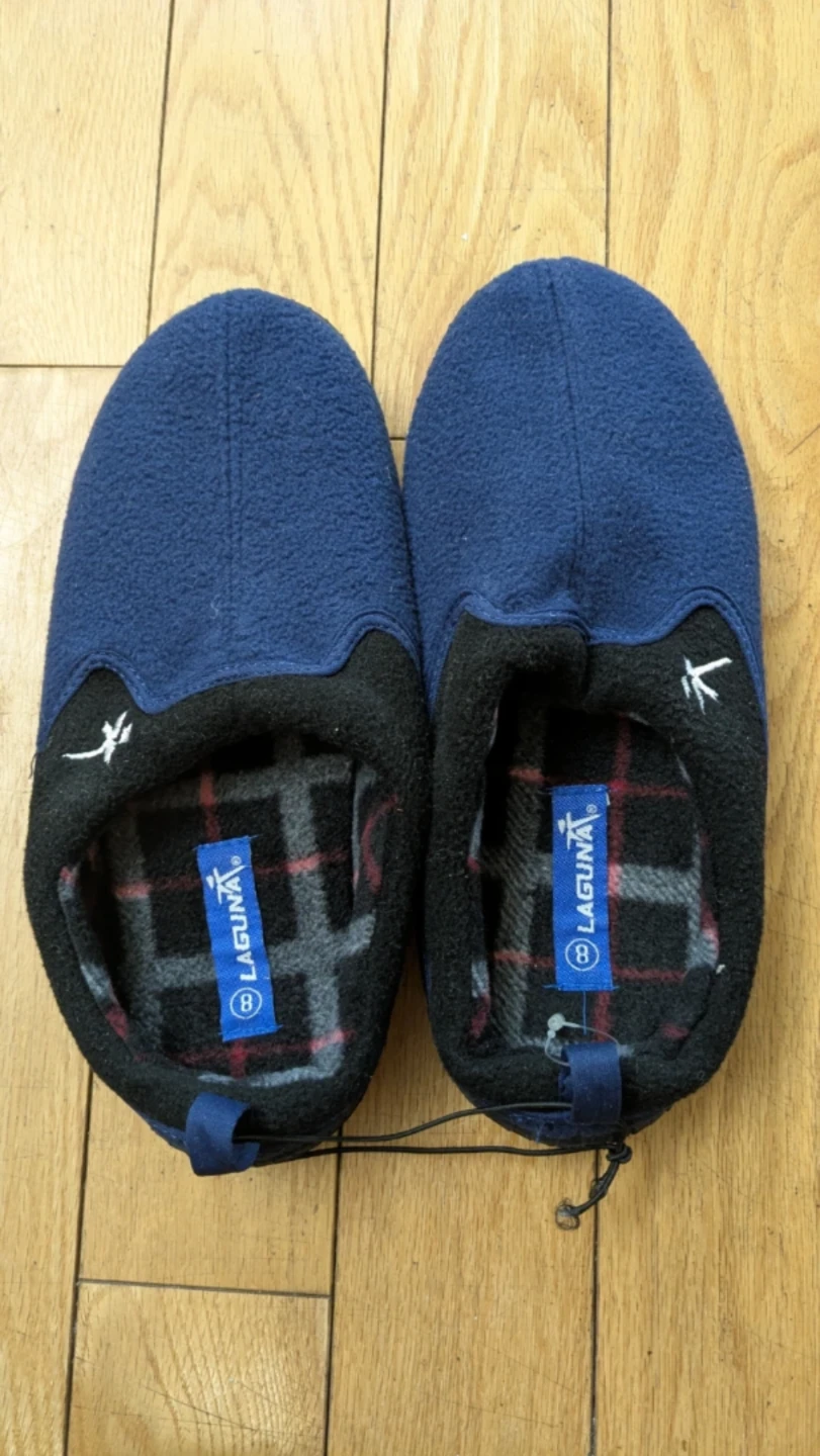 Laguna Blue Fleece Slippers Size 8 - photo 2