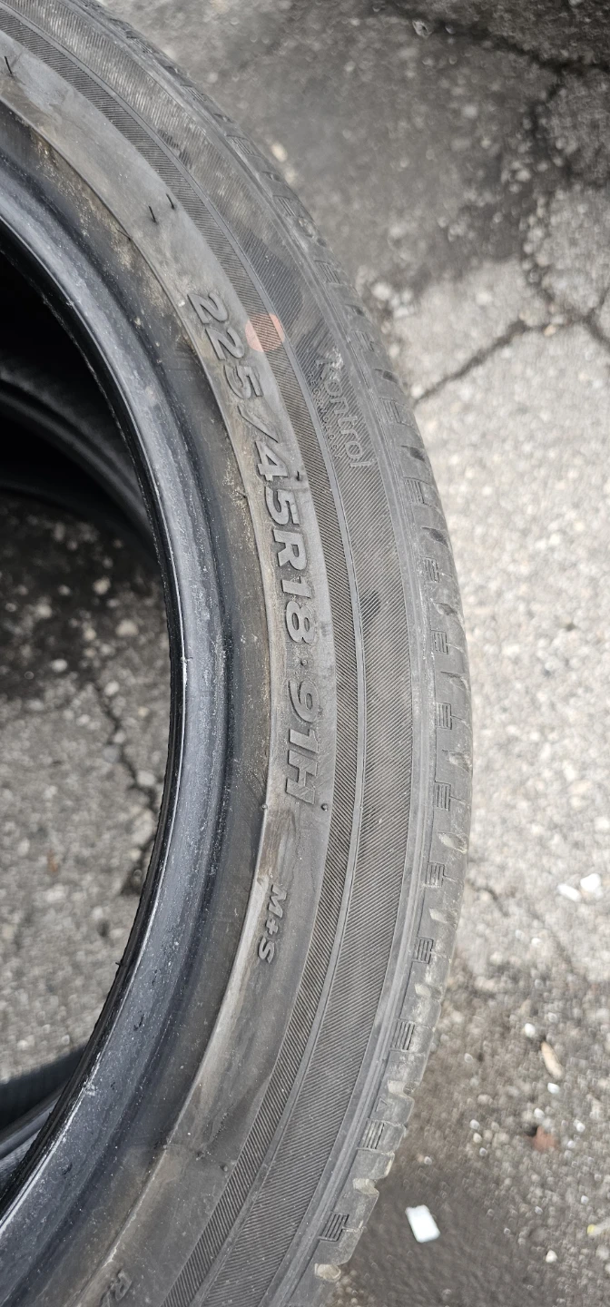 Hankook Kinergy GT Tires 225/45R18 91H - photo 2