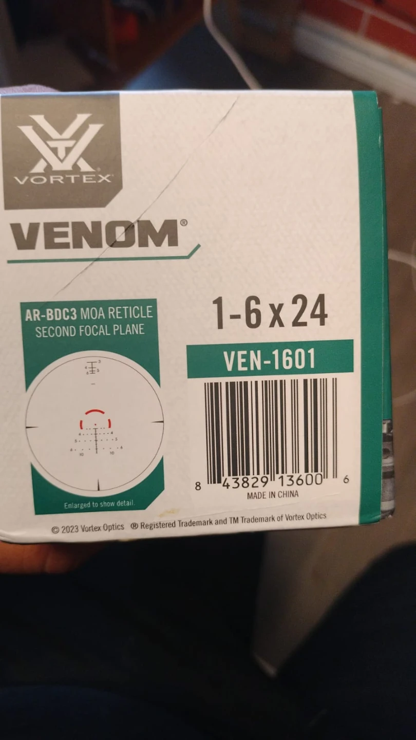 Vortex Venom 1-6x24 SFP Riflescope - photo 3