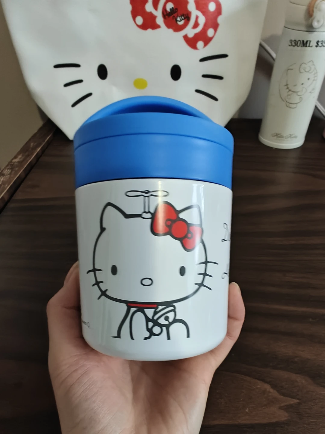Hello Kitty Lunch Bag Set 💖🧡 - photo 3