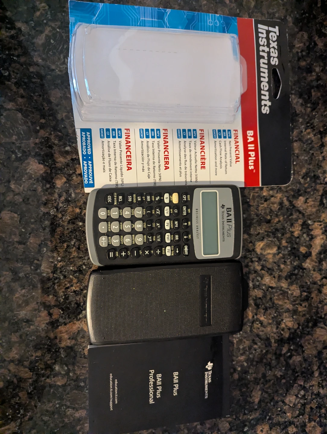 Texas Instruments BA II Plus Financial Calculator