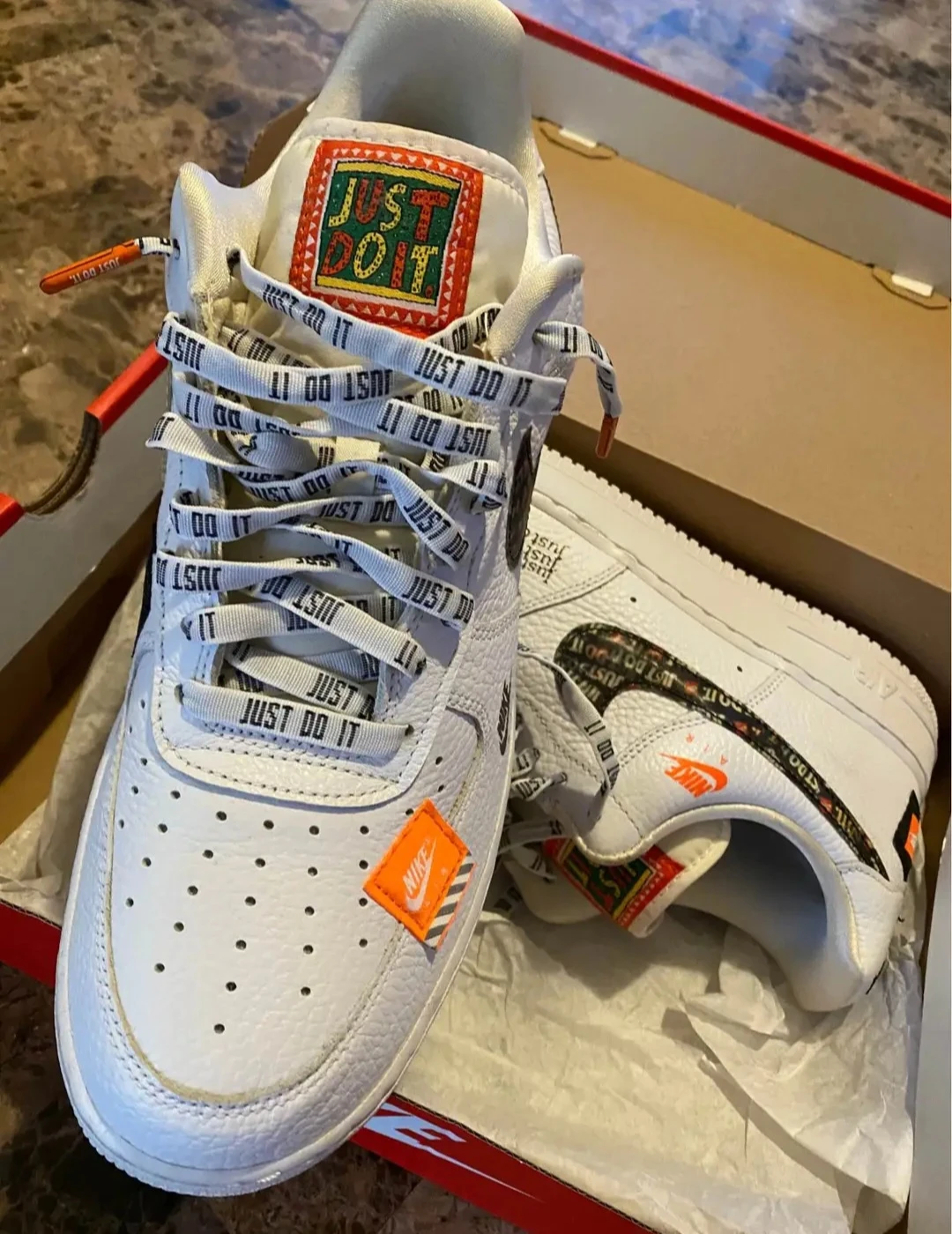 Brand New Nike Airforce 1s "Just do it" - photo 2