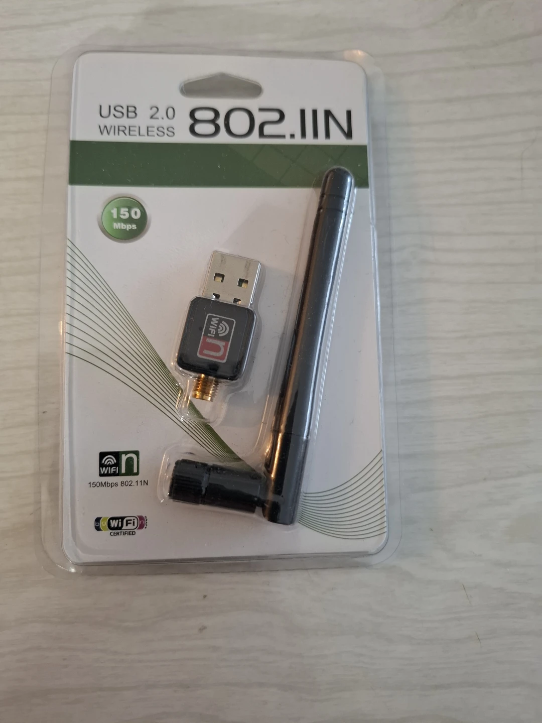 USB 2.0 Wireless 802.11n WiFi Adapter