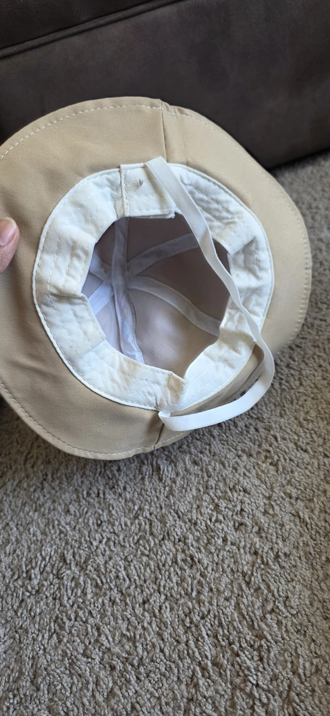 Kids' Bucket Hat with Embroidered Face and Pom-Pom Decorations - photo 2