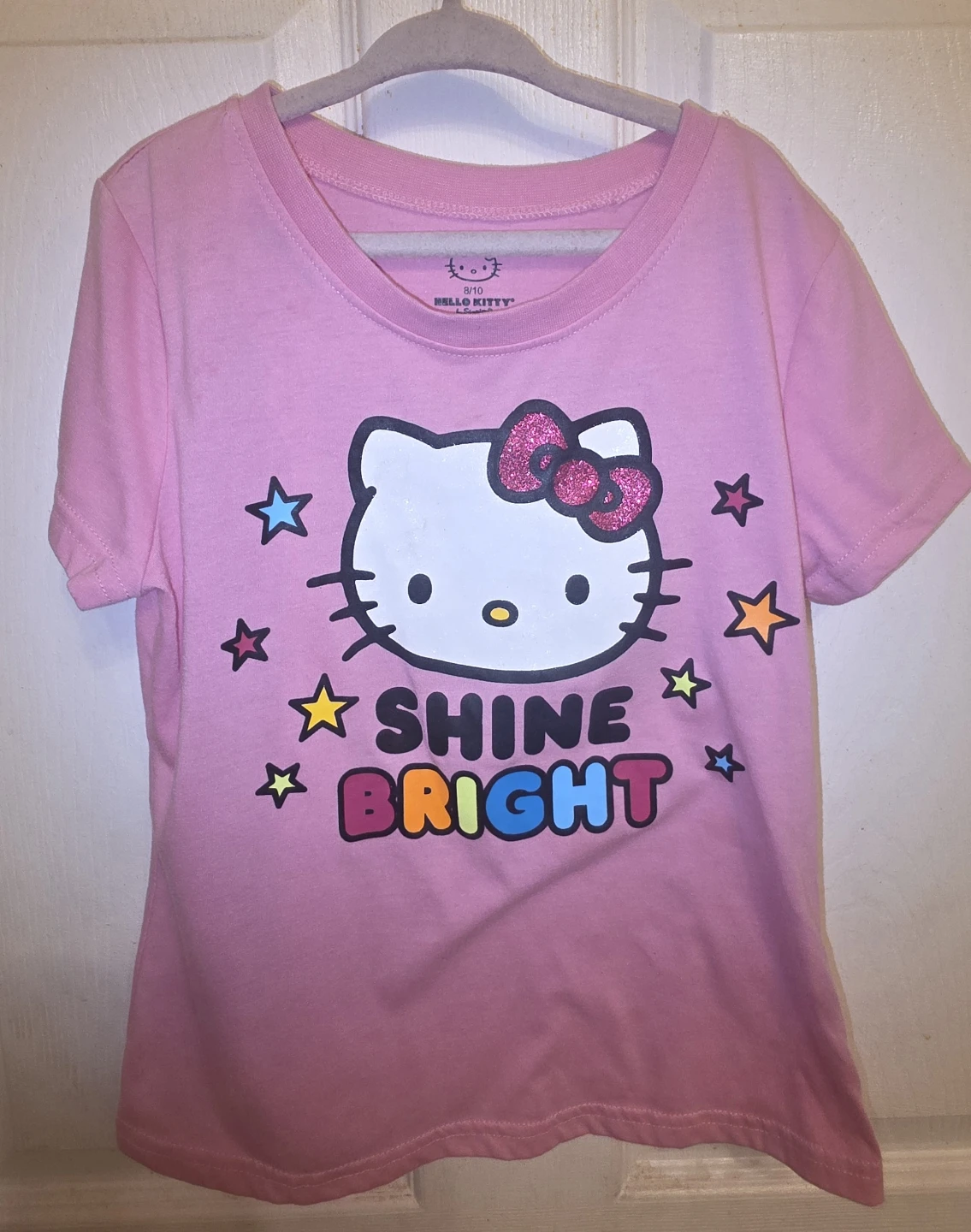 Kids Hello Kitty T-Shirt Pink "Shine Bright"