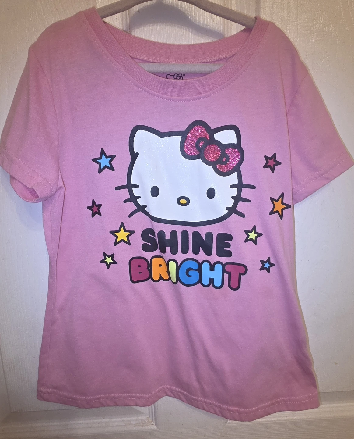 Kids Hello Kitty T-Shirt Pink "Shine Bright" - photo 3