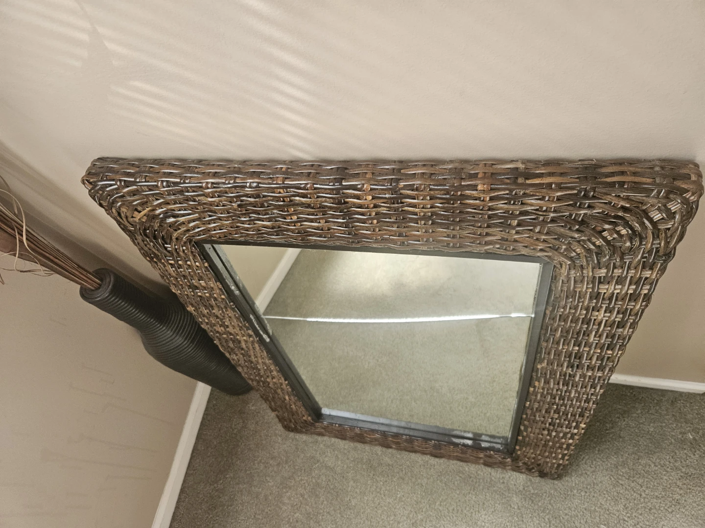 Wicker Room Divider Screen - photo 3
