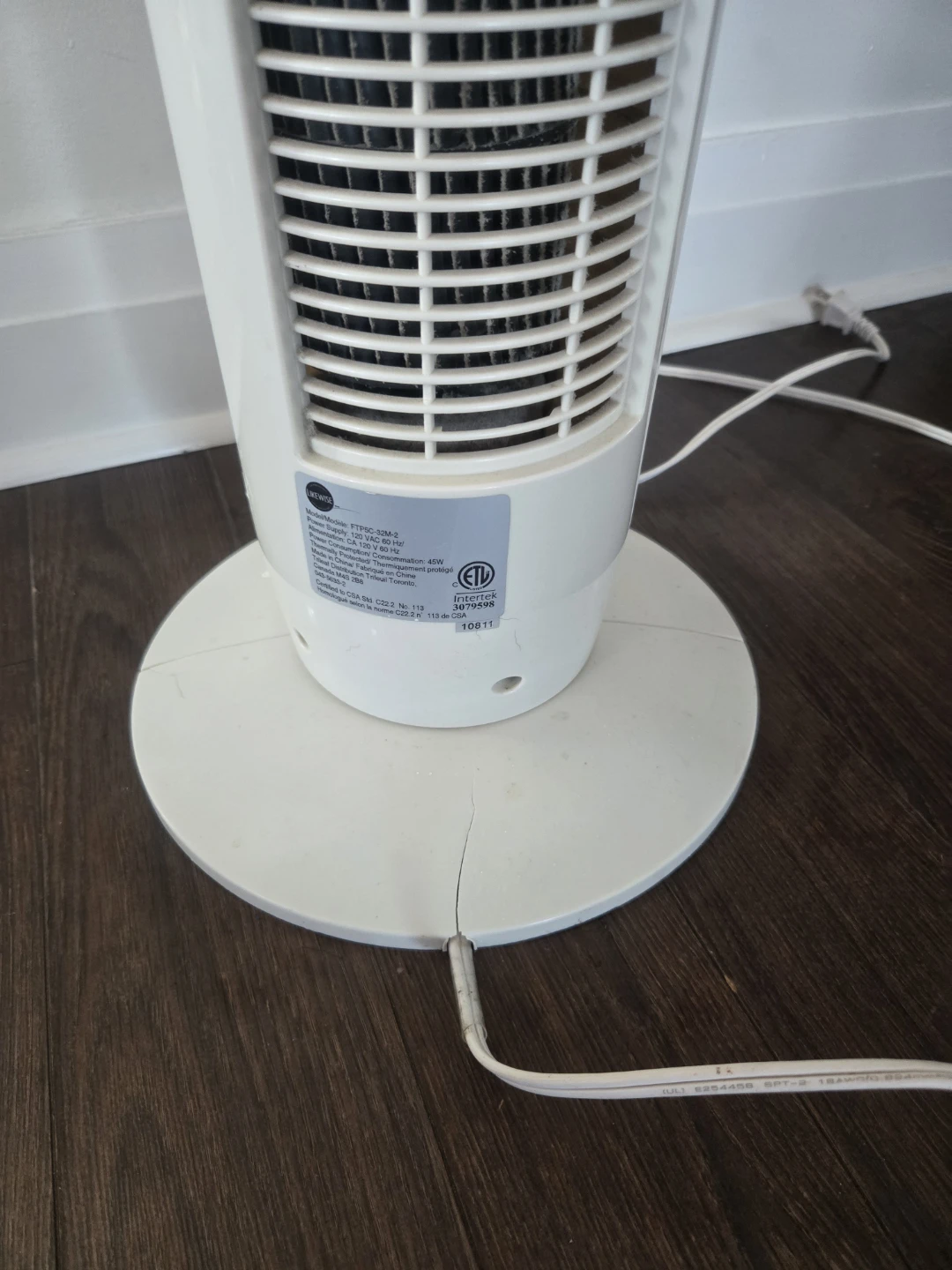 Oscillating Tower Fan - photo 3