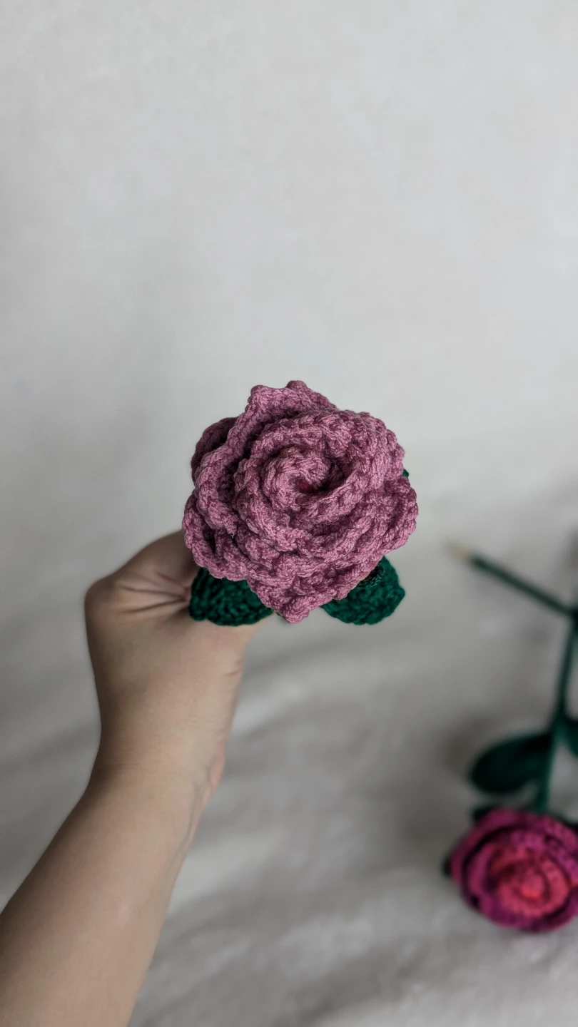 Handmade Crochet Rose flowers - photo 2