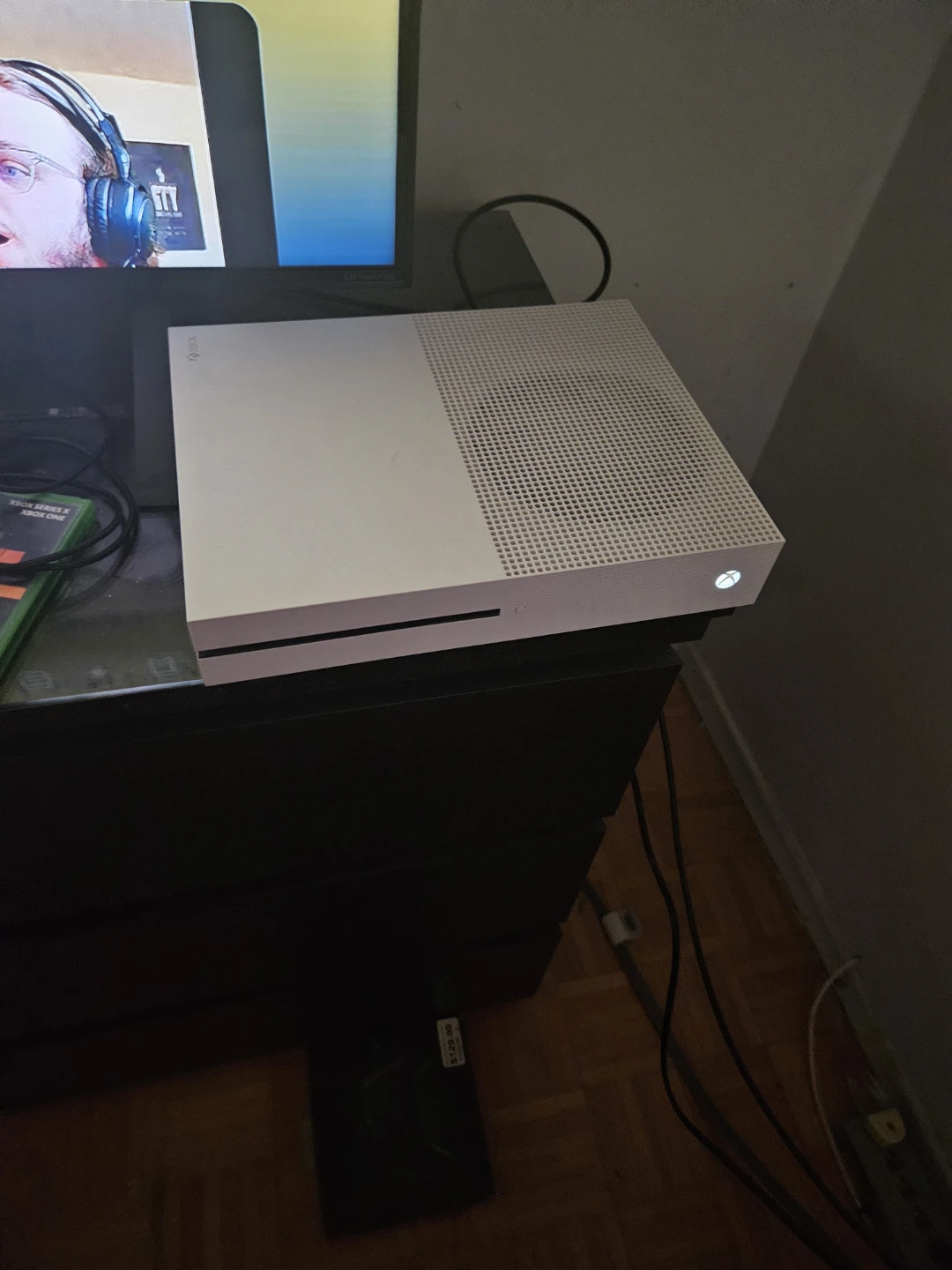 White Xbox One S Console