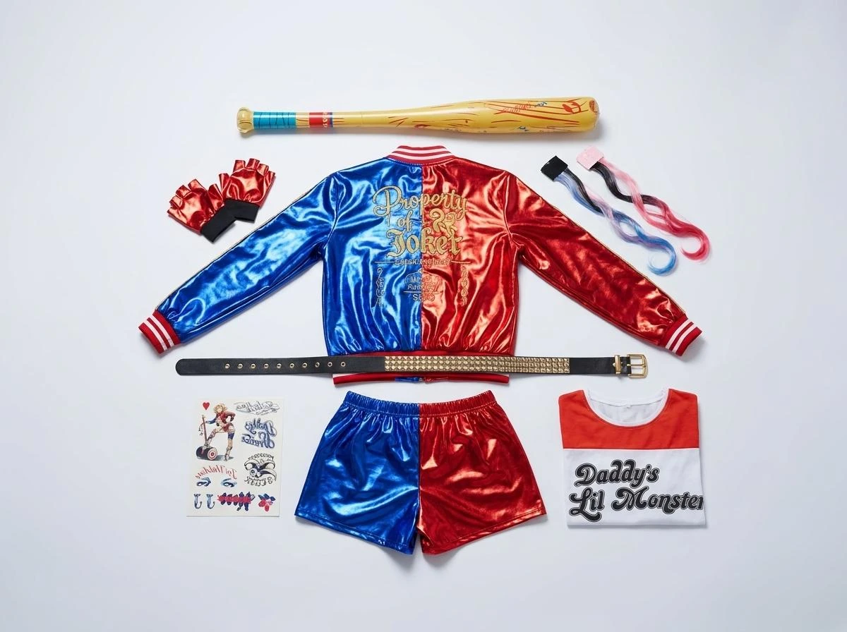 Harley Quinn Costume Set - photo 2
