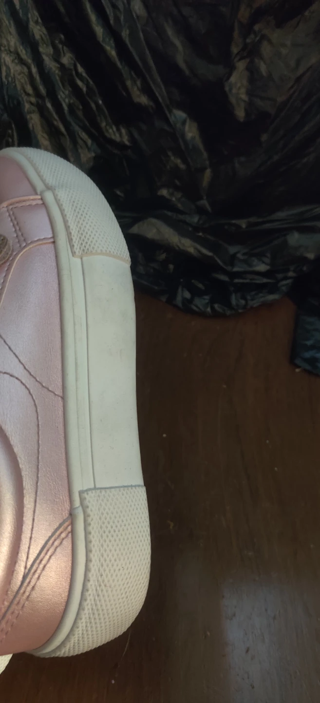 BCBG Girls Pink Metallic Sneakers size 1 - photo 2