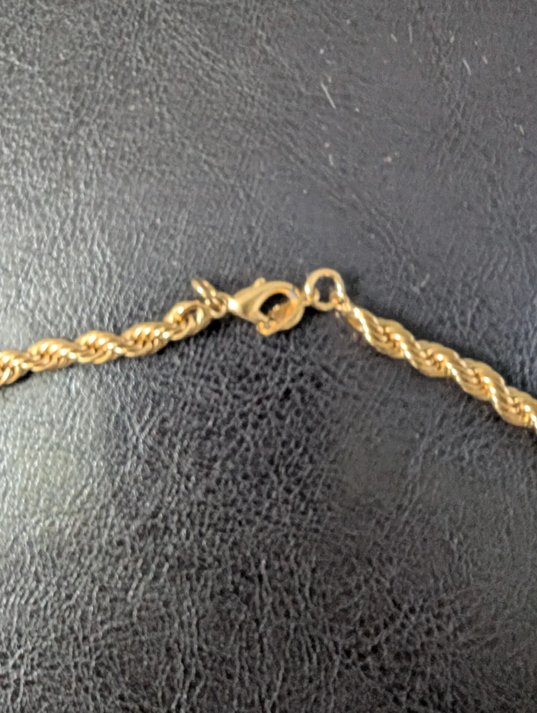 Gold Rope Chain Necklace - photo 3