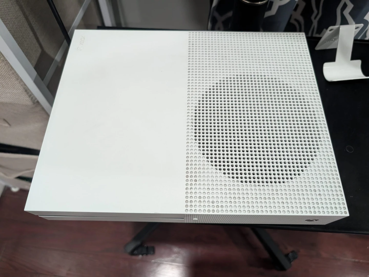 White Xbox One S Console with Controller