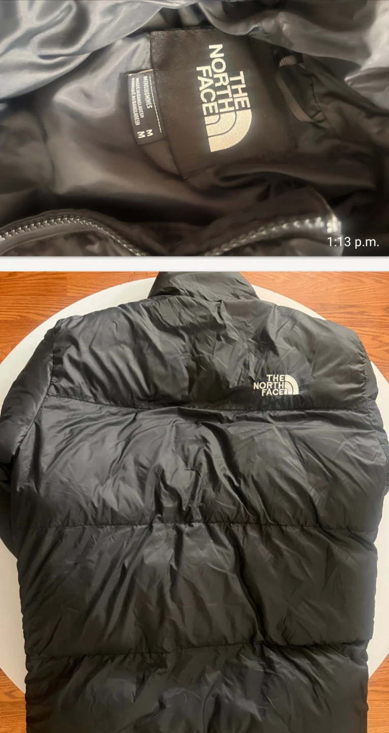 The North Face Puffer Jacket - Black - Medium - photo 2