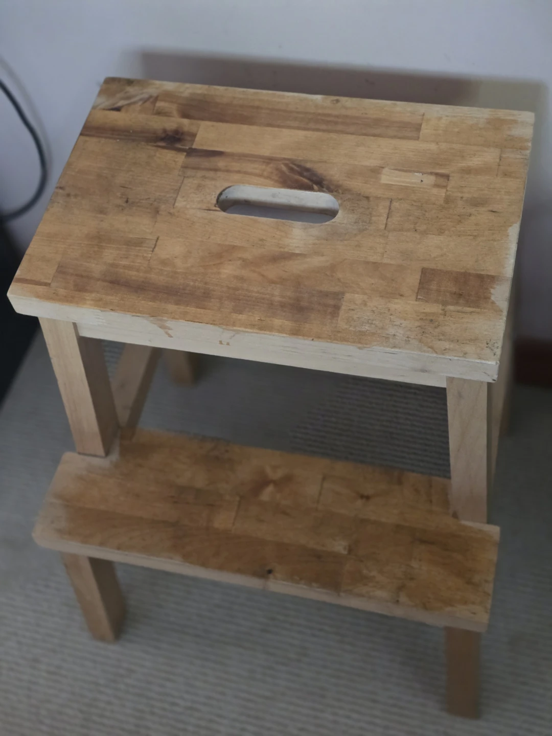 Ikea Wooden Step Stool