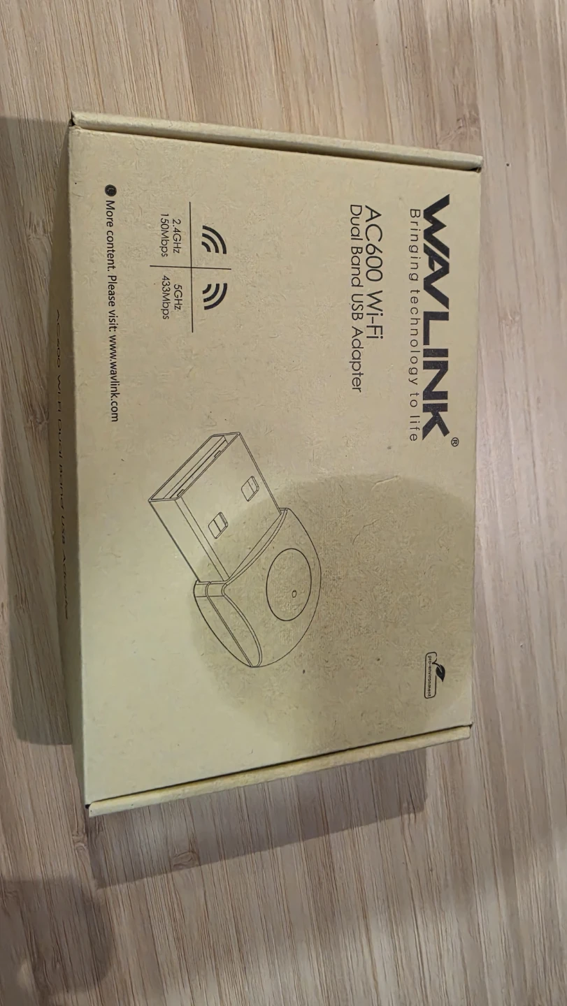 WAVLINK AC600 Dual Band USB Wi-Fi Adapter