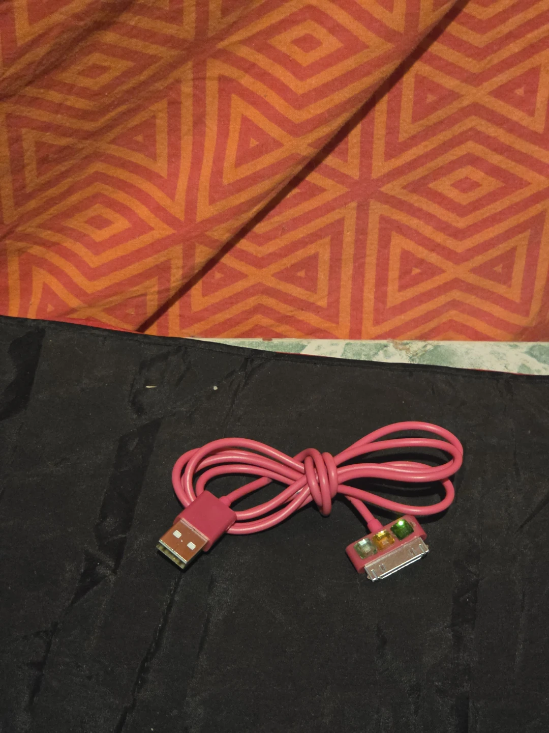 Pink USB Charging Cable