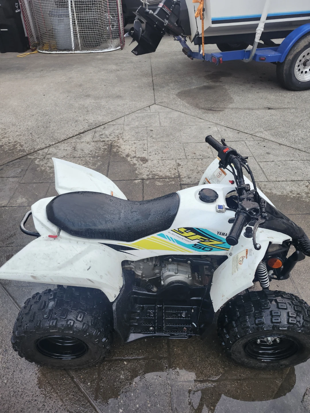 Yamaha Raptor 50 Kids ATV - photo 4