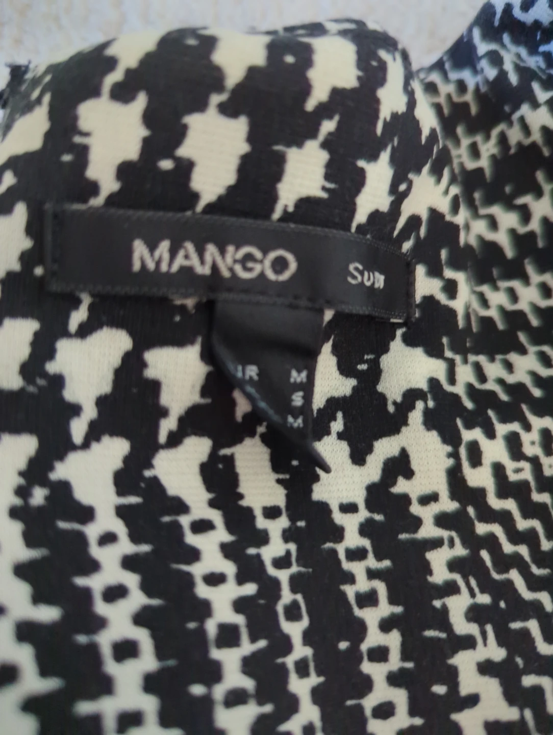 Mango Women's Plaid Sheath Dress - Size M - photo 2