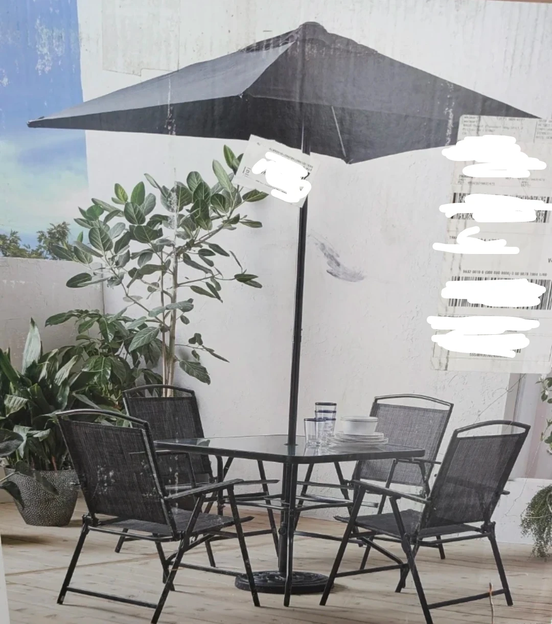 Black Patio Umbrella
