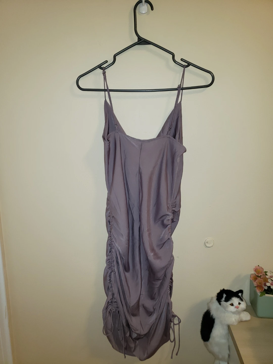 Glam Ruched Spaghetti Strap Dress - photo 4