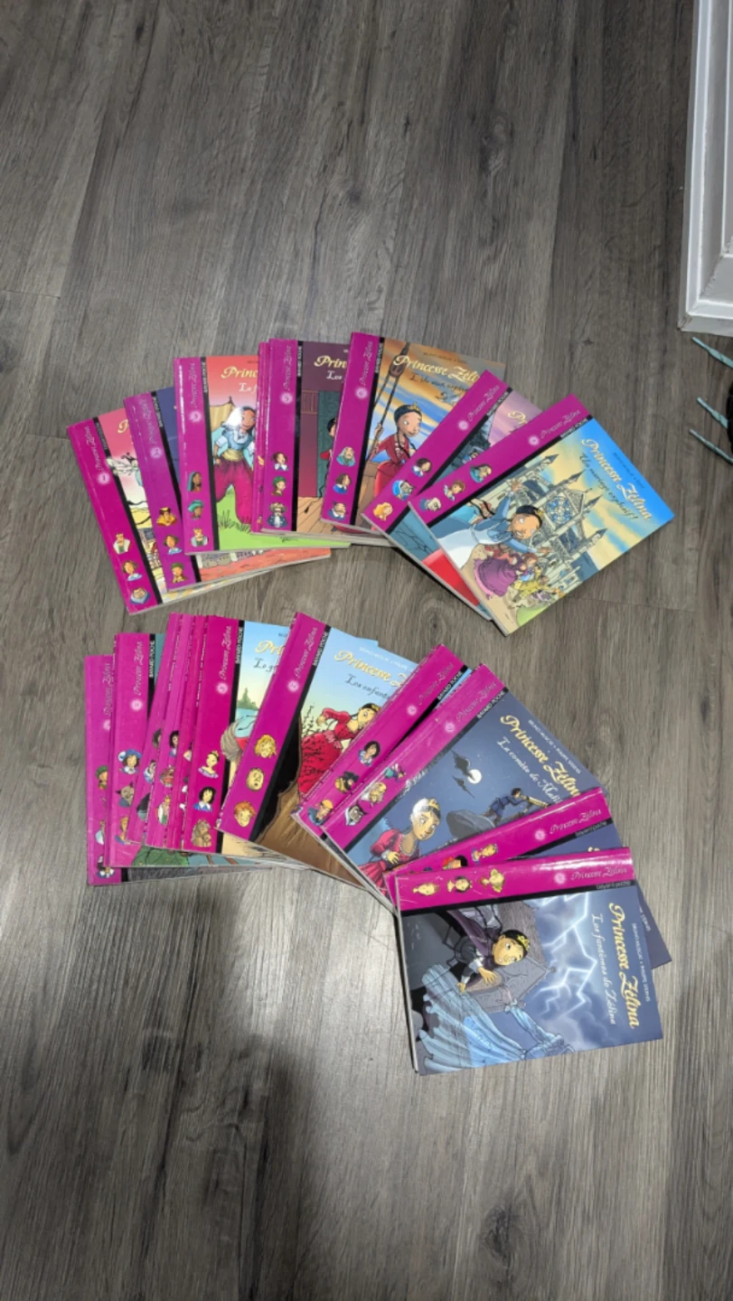 Princesse Zélina French Book Collection