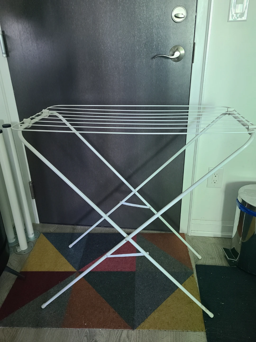 Blue Ironing Board, Drying Rack, Umbra Bins, TP Holder - photo 4