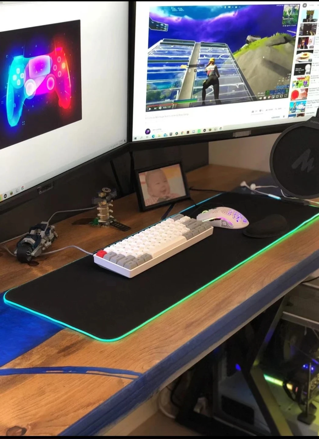 RGB Large Gaming Mouse Pad