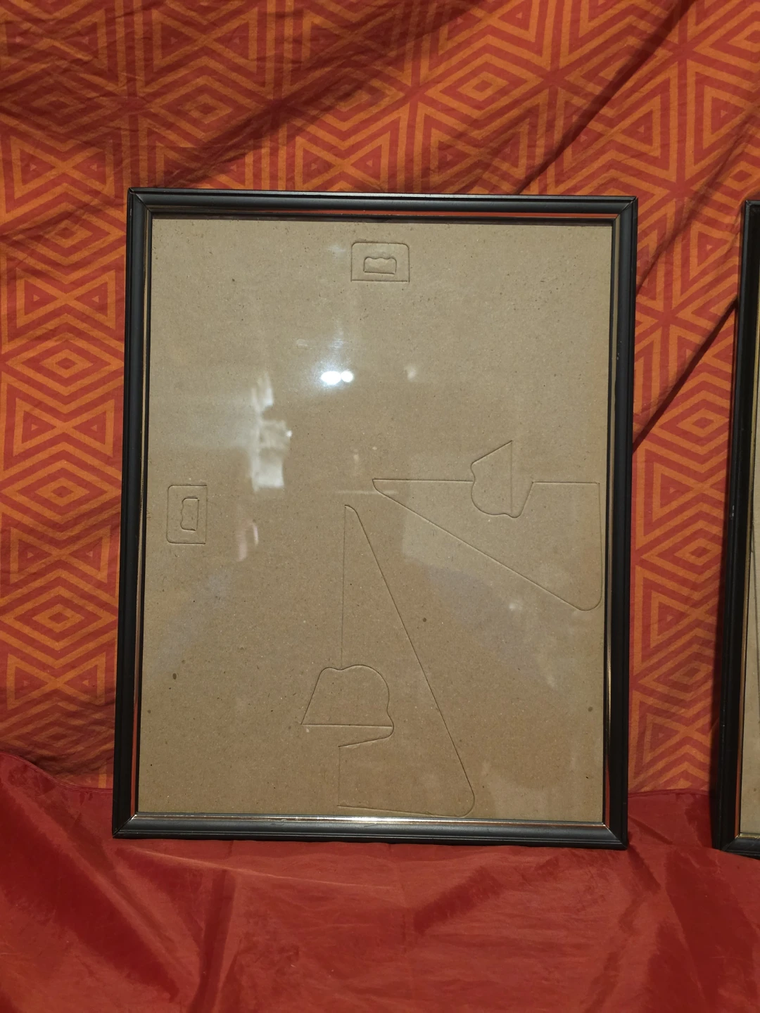Two Black Victorian Vantage Picture Frames - photo 3