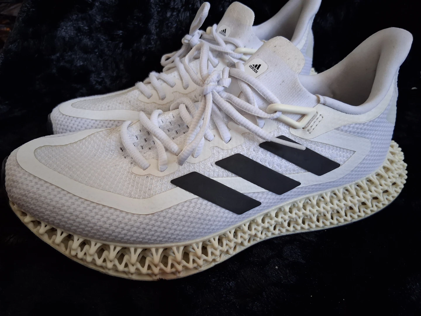 Adidas 4D Running Shoes - White