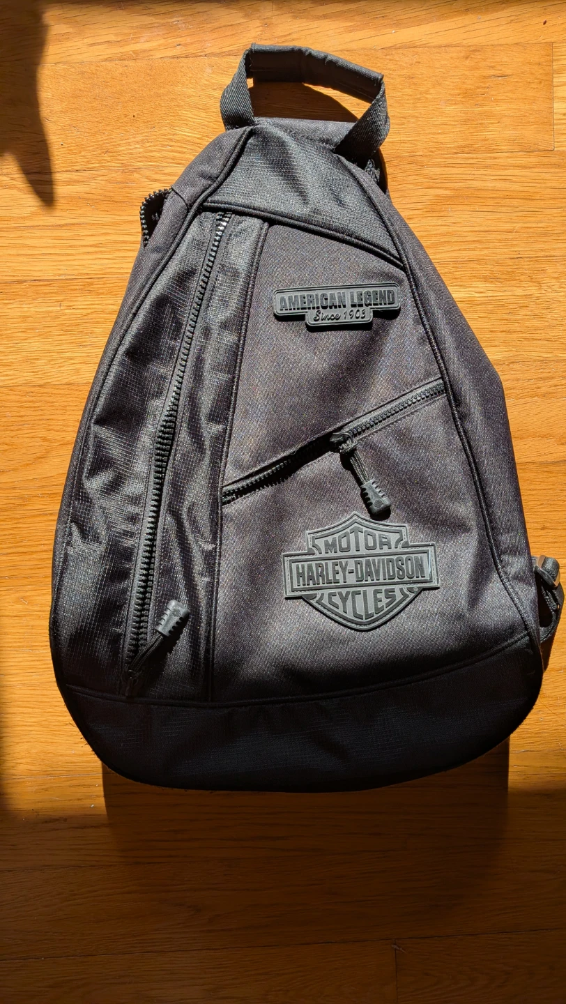 Harley-Davidson Black Sling Backpack