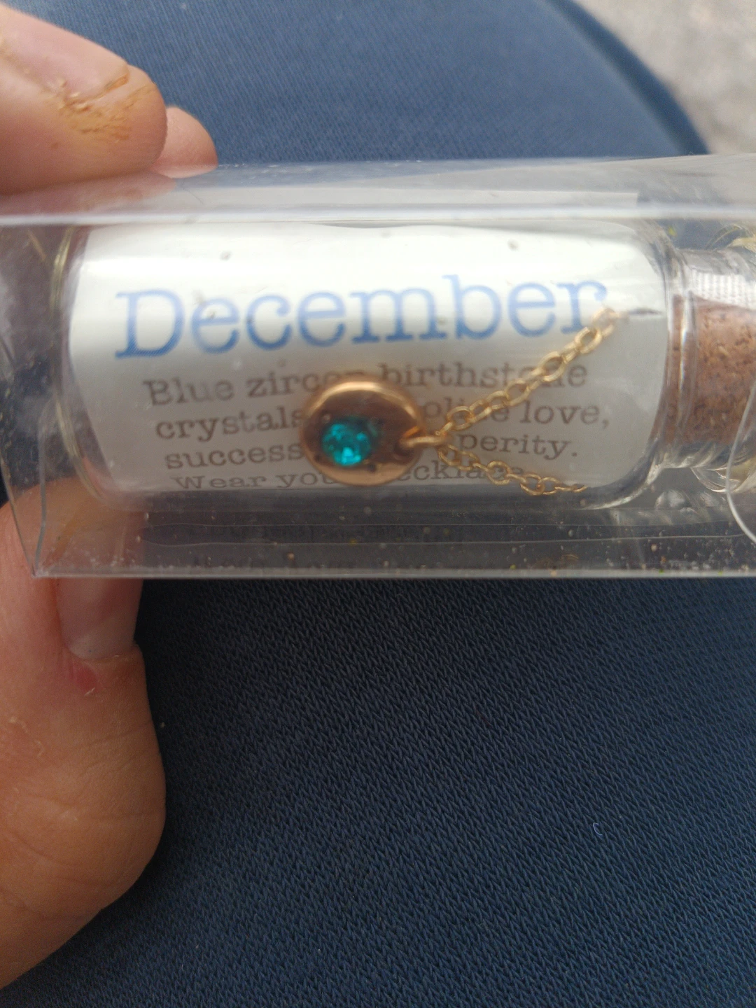 December Birthstone Necklace - photo 2