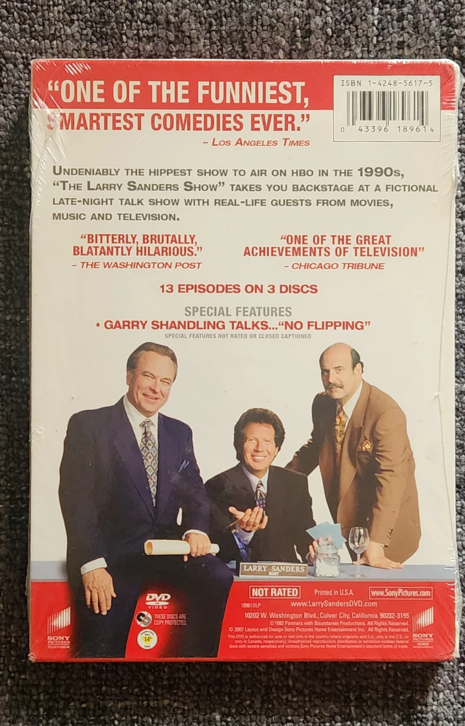 The Larry Sanders Show: Complete First Season Dvd Set - photo 2