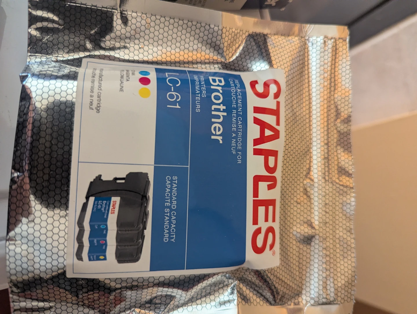 Group of Brother LC61BK Black Ink and LC-61 Colour Cartridges. - photo 4
