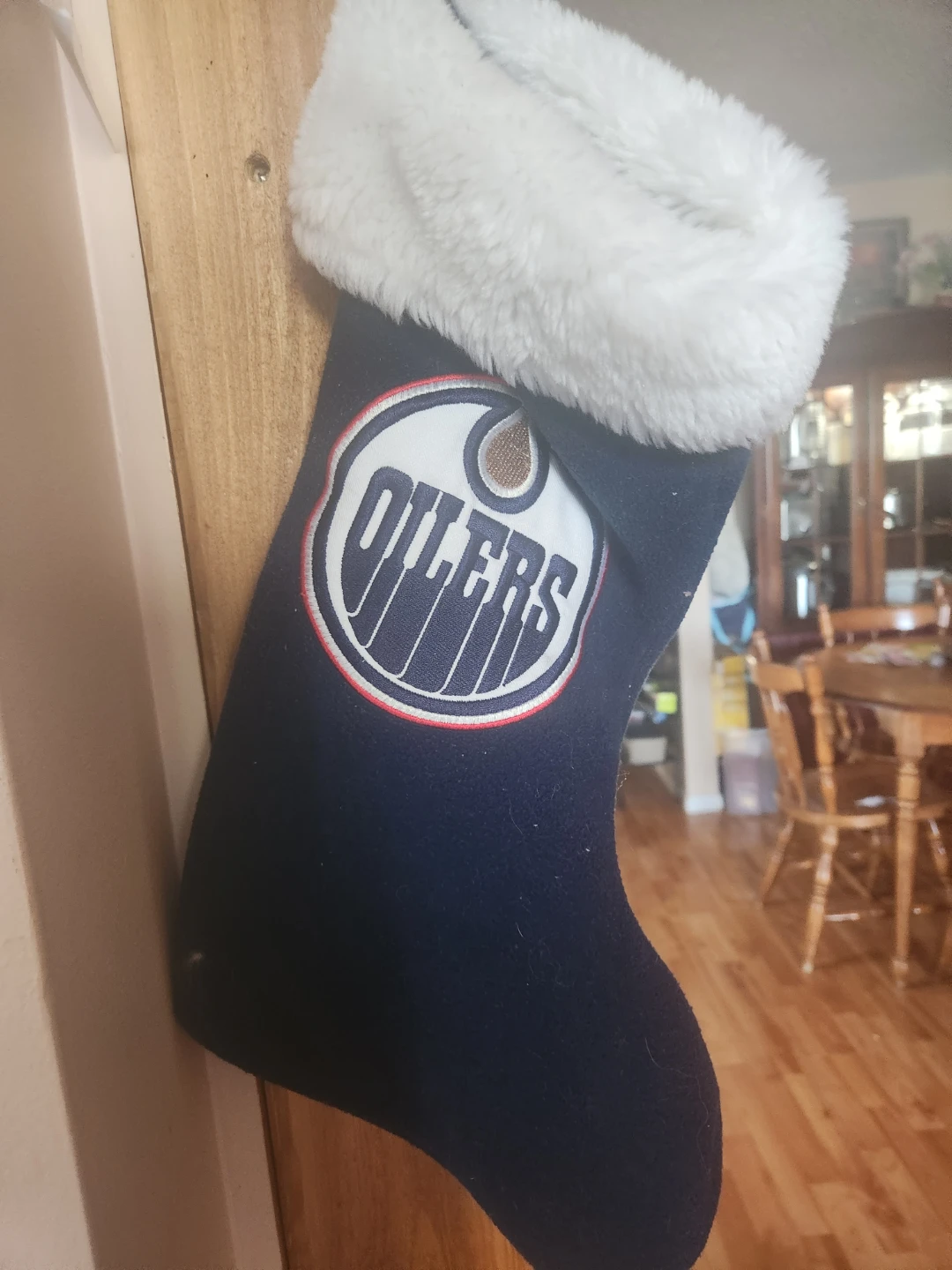 Edmonton Oilers Christmas Stocking