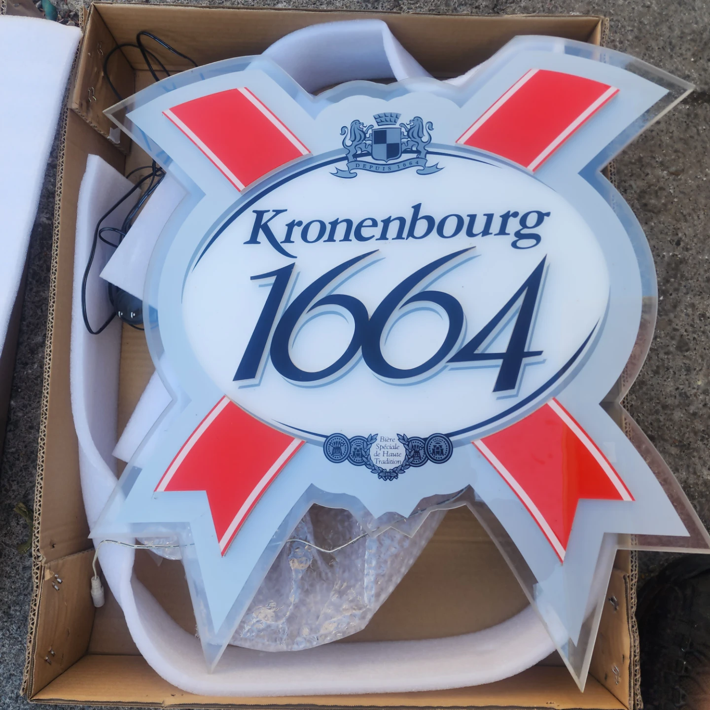 Kronenbourg 1664 Illuminated Sign