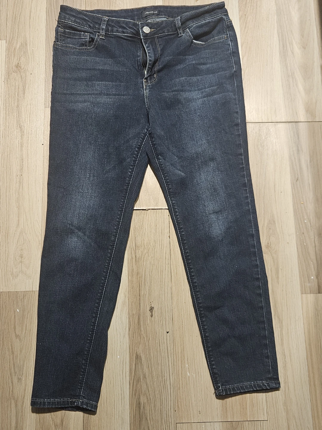 Blue Denim Jeans - Size 12 - photo 2