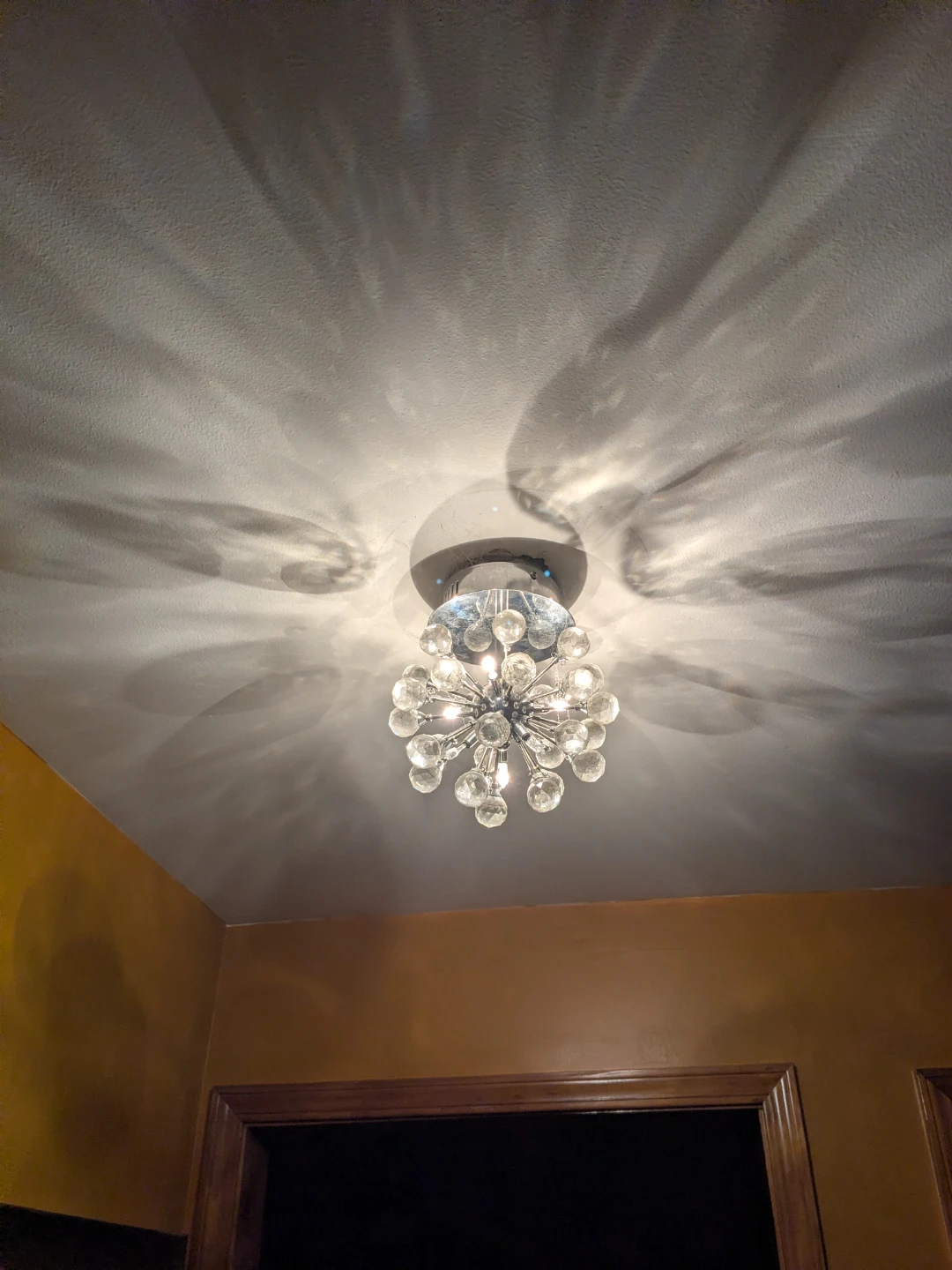 Modern Glam Starburst Ceiling Fixture - photo 3