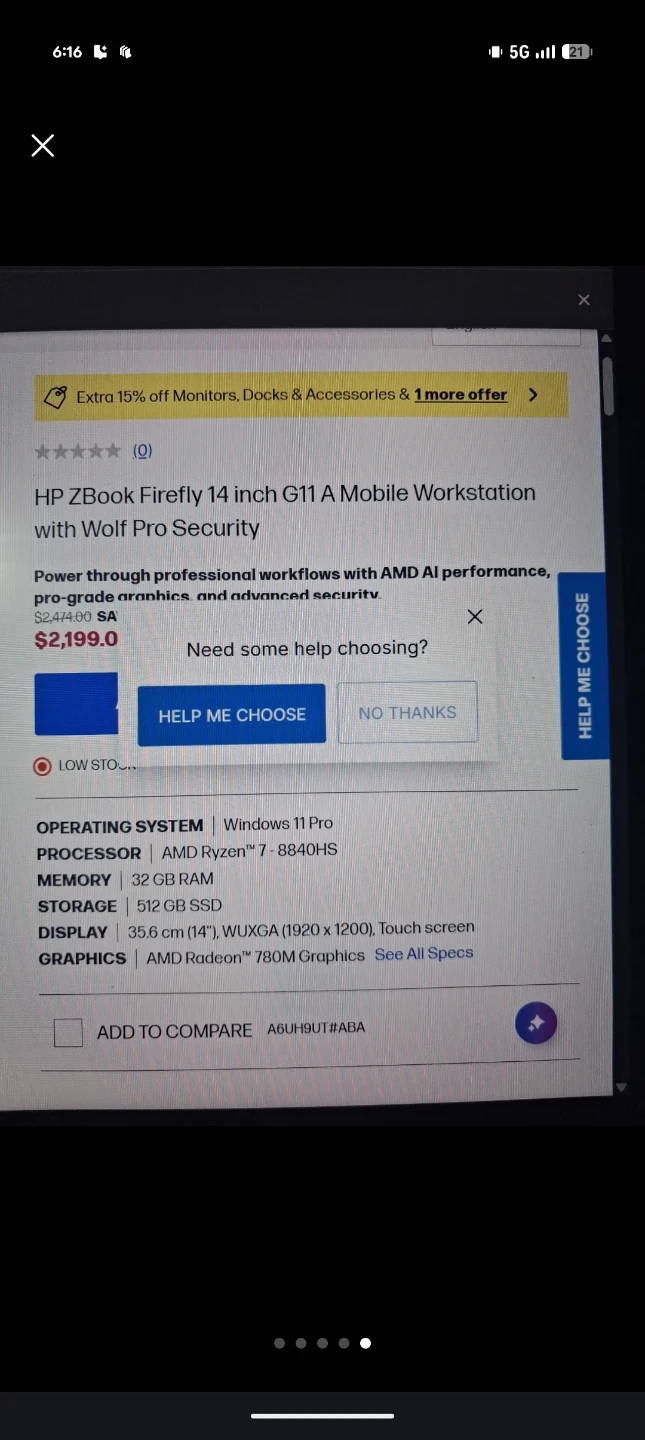 HP ZBook Firefly 14 G11 A Mobile Workstation